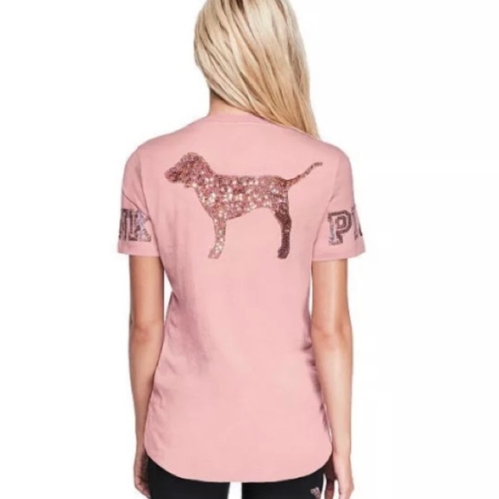 VS Pink Bling shirt size small